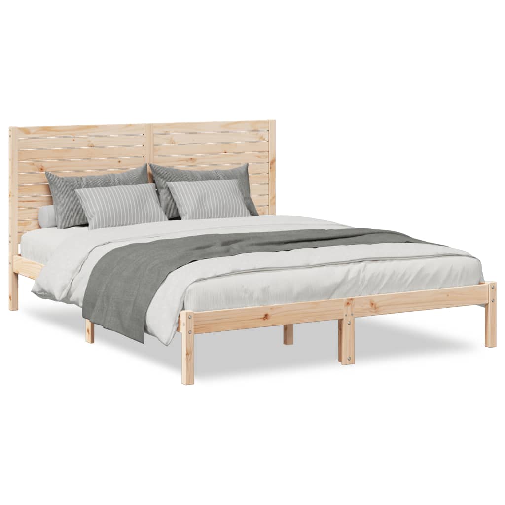 Giroletto Extra Lungo senza Materasso 140x210 cm Legno Massello