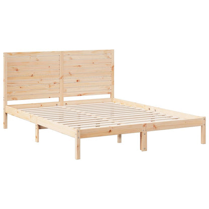 Giroletto Extra Lungo senza Materasso 140x210 cm Legno Massello
