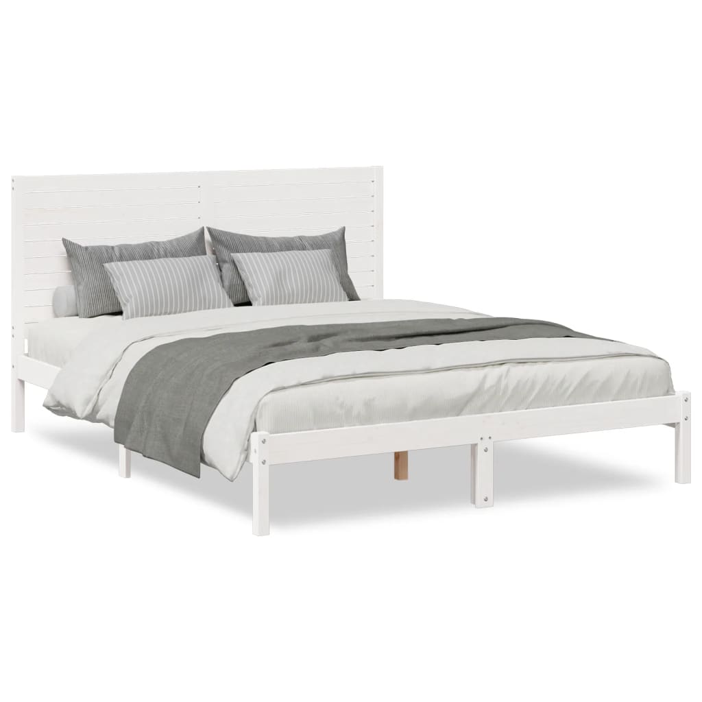 Giroletto Extra Lungo senza Materasso Bianco 140x210cm Massello