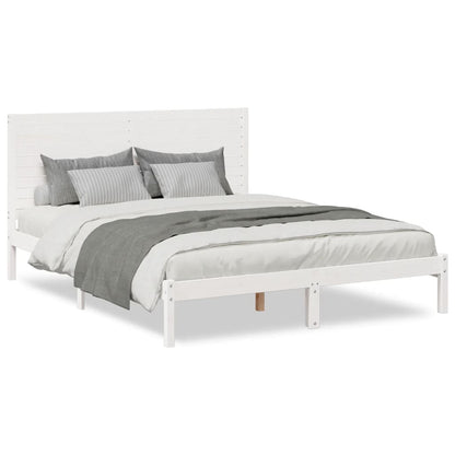 Giroletto Extra Lungo senza Materasso Bianco 160x210cm Massello