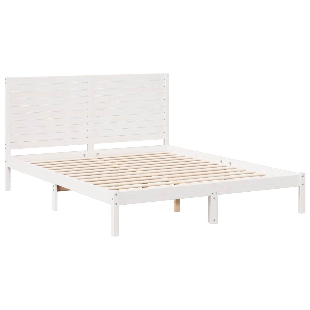 Giroletto Extra Lungo senza Materasso Bianco 140x220cm Massello