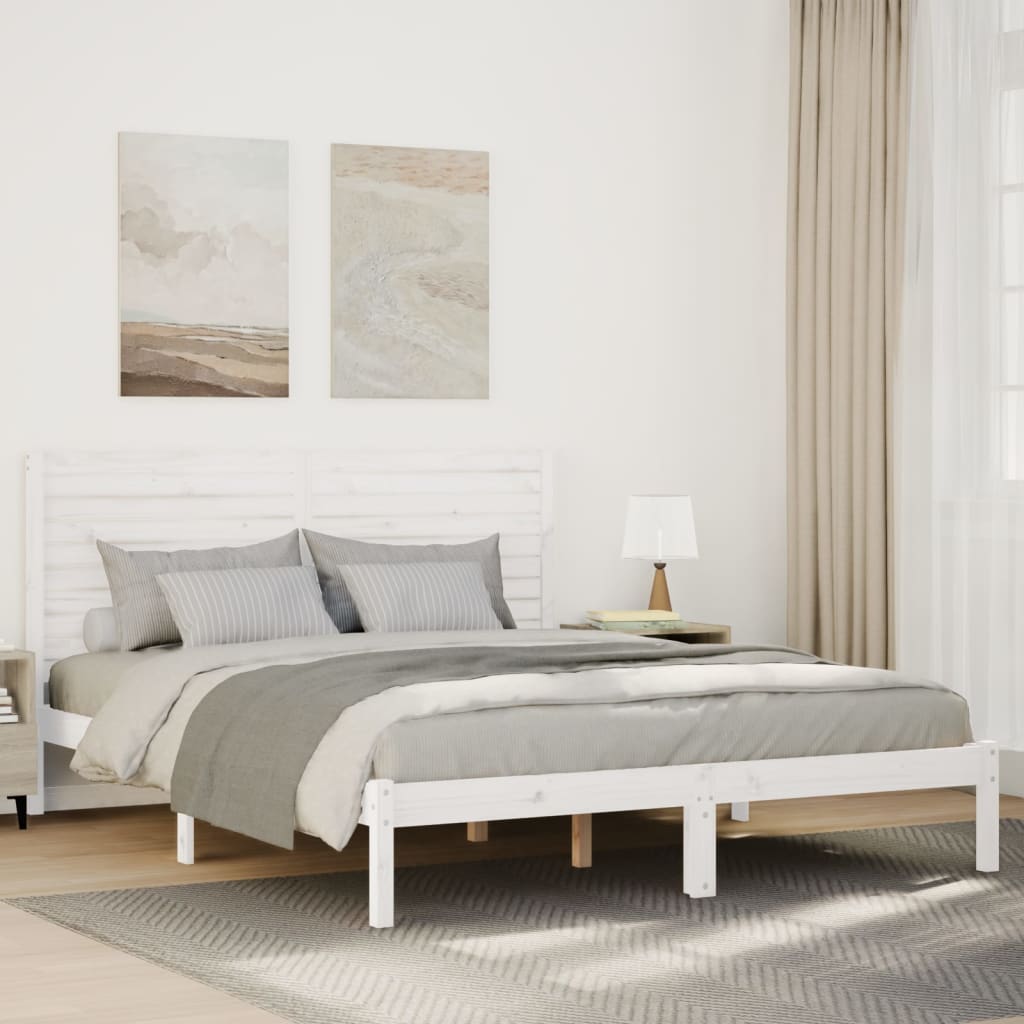 Giroletto Extra Lungo senza Materasso Bianco 140x220cm Massello