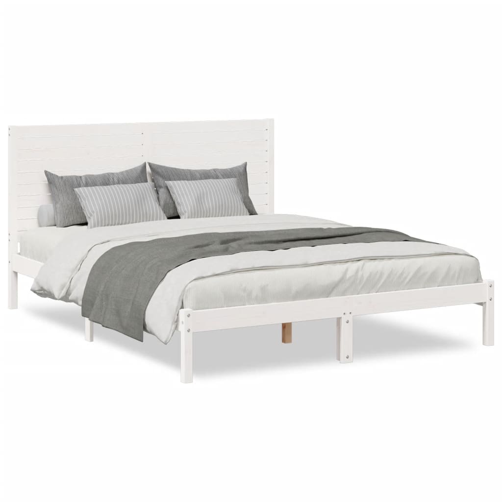 Giroletto Extra Lungo senza Materasso Bianco 160x220cm Massello
