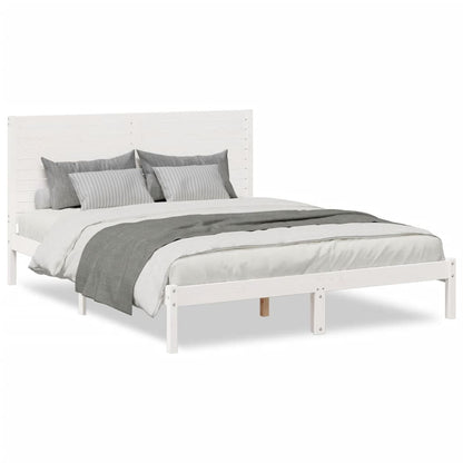 Giroletto Extra Lungo senza Materasso Bianco 160x220cm Massello