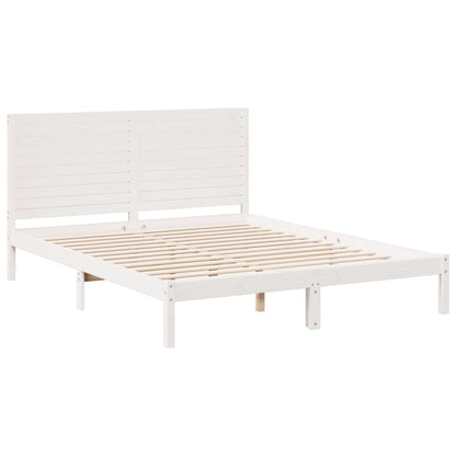Giroletto Extra Lungo senza Materasso Bianco 160x220cm Massello