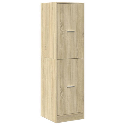 Armadietto da Farmacia Rovere Sonoma 40x41x144,5 cm Truciolato