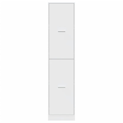 Armadietto da Farmacia Bianco 40x41x174,5 cm in Truciolato