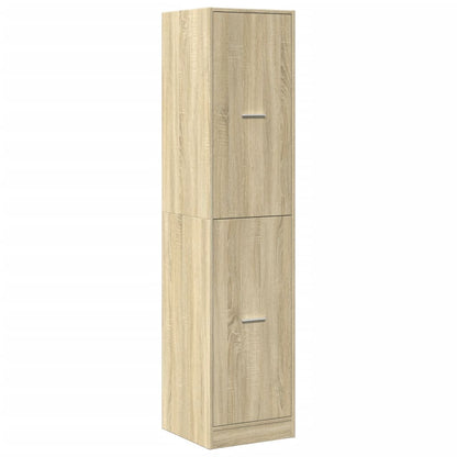 Armadietto da Farmacia Rovere Sonoma 40x41x174,5 cm Truciolato