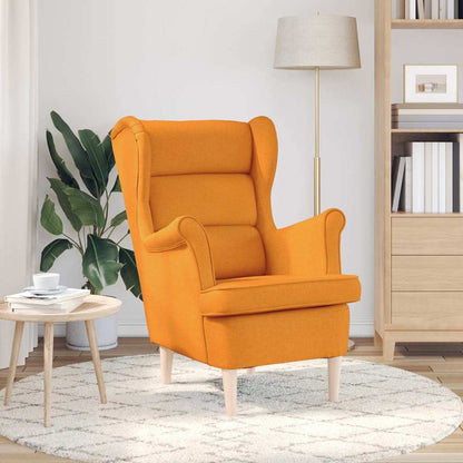 Poltrona Giallo Scuro 74x84x100 cm in Tessuto