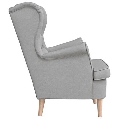 Poltrona Nuvola Grigia 74x84x100 cm in Tessuto
