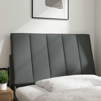Cuscino Testiera Hanko Grigio Scuro 80 cm in Tessuto