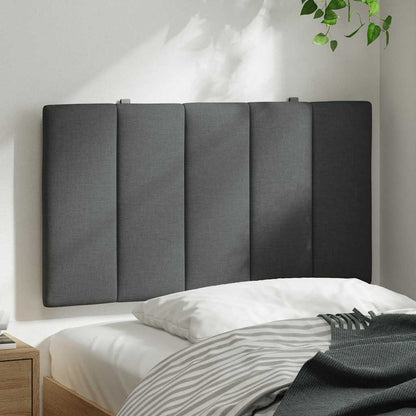 Cuscino Testiera Hanko Grigio Scuro 80 cm in Tessuto
