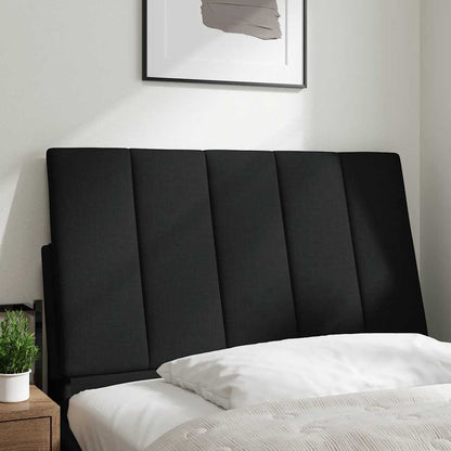 Cuscino Testiera Hanko Nero 80 cm in Tessuto