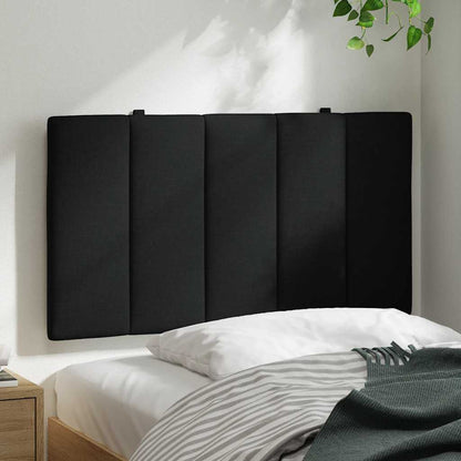 Cuscino Testiera Hanko Nero 80 cm in Tessuto