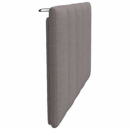Cuscino Testiera Hanko Tortora 80 cm in Tessuto