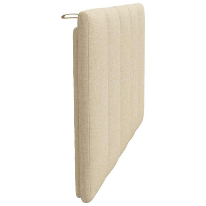Cuscino Testiera Hanko Crema 80 cm in Tessuto