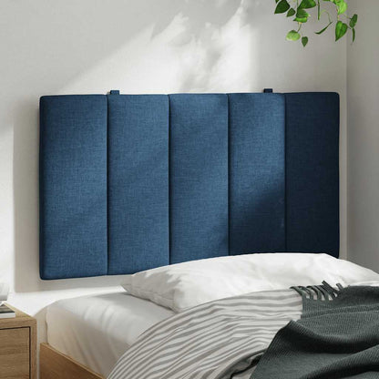 Cuscino Testiera Hanko Blu 80 cm in Tessuto