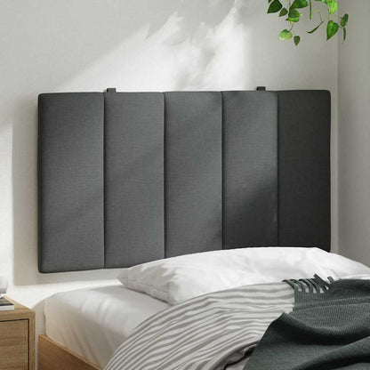 Cuscino Testiera Hanko Grigio Scuro 90 cm in Tessuto