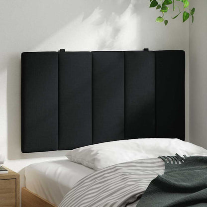 Cuscino Testiera Hanko Nero 90 cm in Tessuto