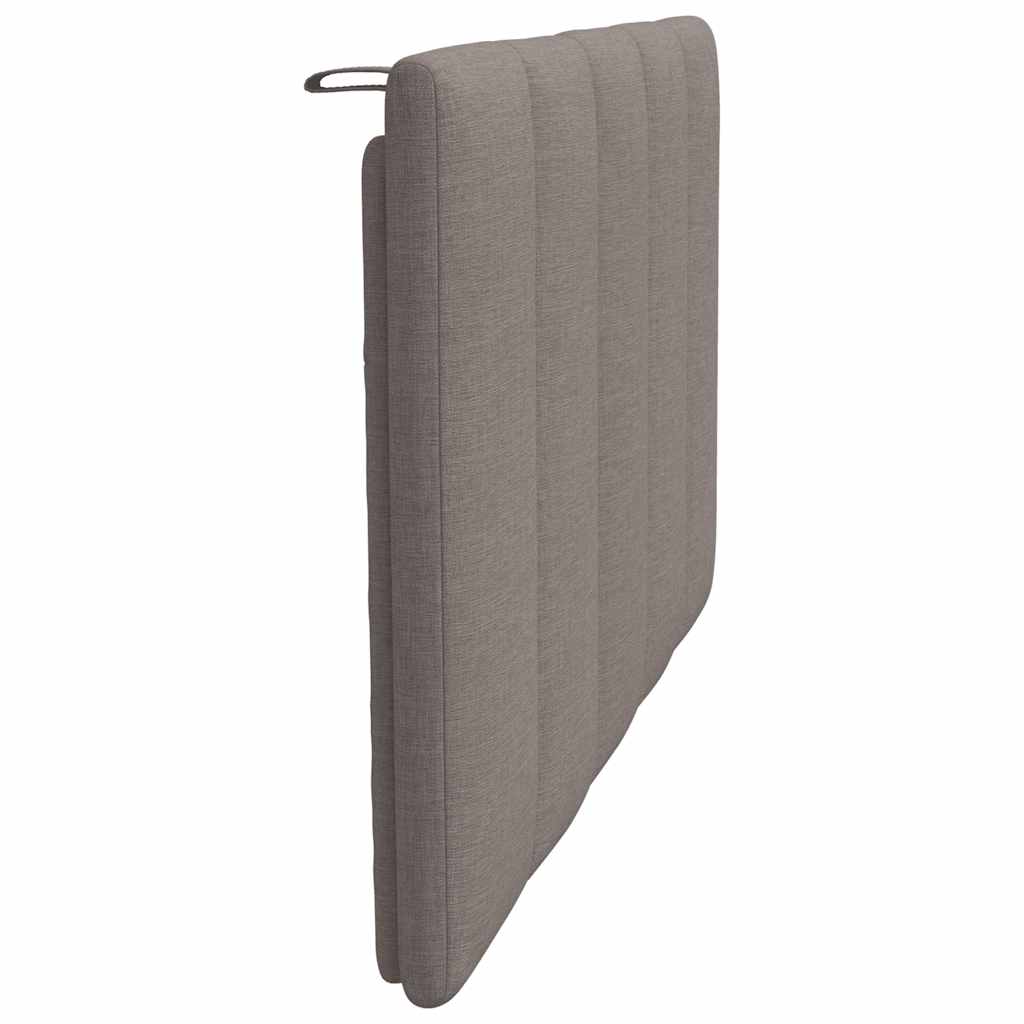 Cuscino Testiera Hanko Tortora 90 cm in Tessuto