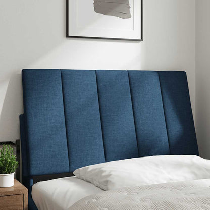 Cuscino Testiera Hanko Blu 90 cm in Tessuto