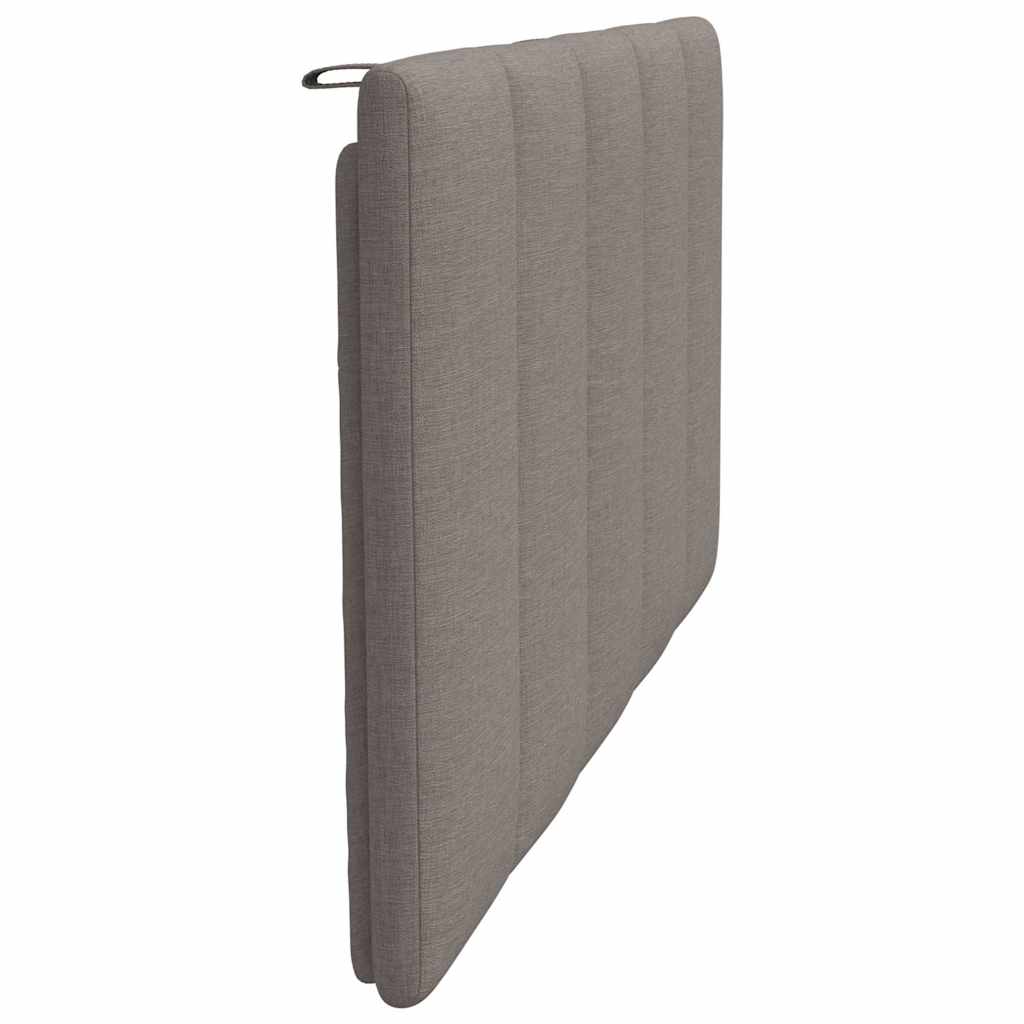 Cuscino Testiera Hanko Tortora 100 cm in Tessuto