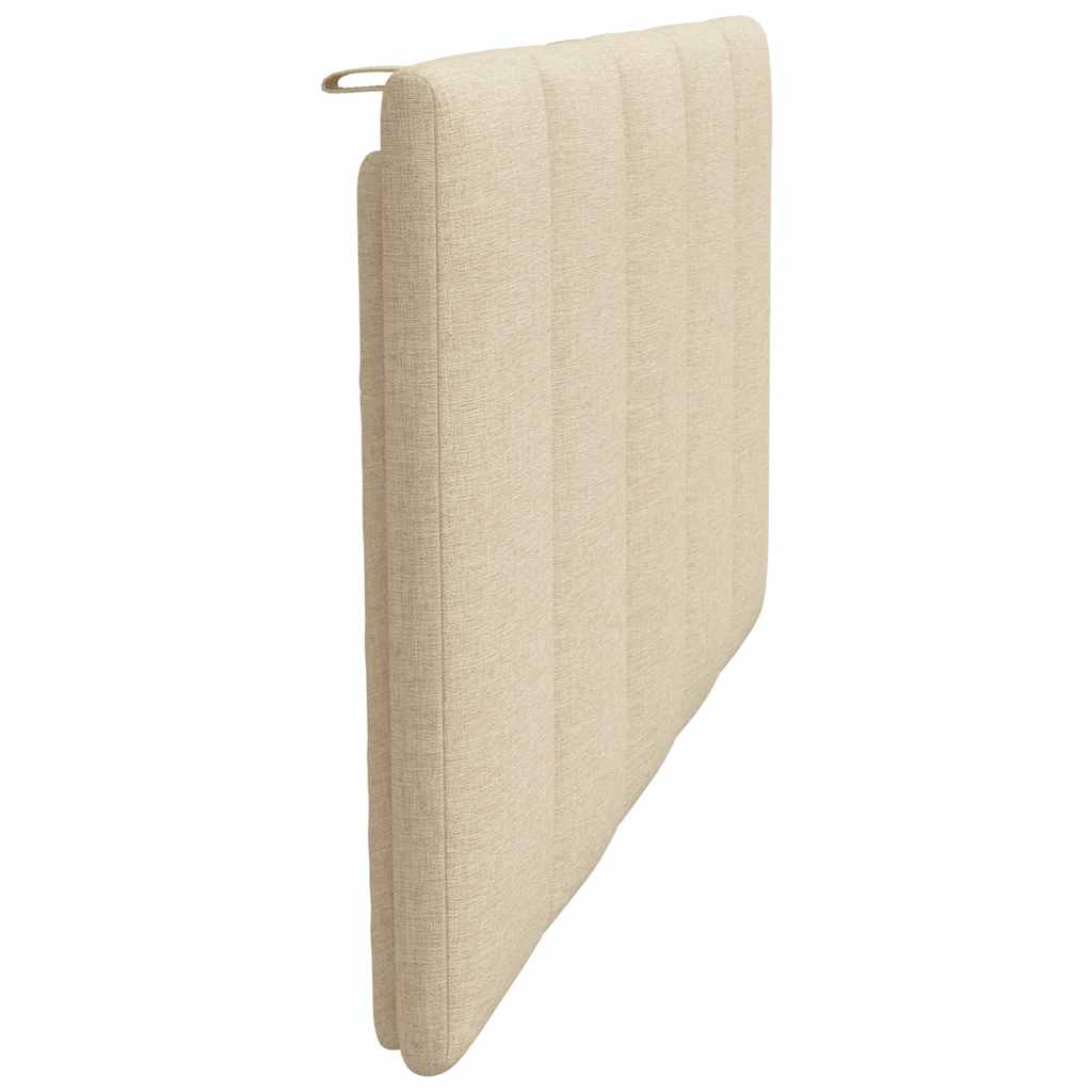 Cuscino Testiera Hanko Crema 100 cm in Tessuto