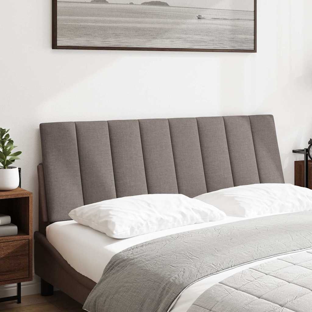 Cuscino Testiera Hanko Tortora 120 cm in Tessuto
