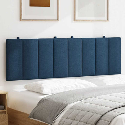 Cuscino Testiera Hanko Blu 160 cm in Tessuto