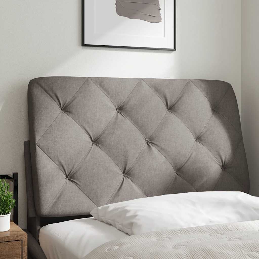 Cuscino Testiera Tortora 80 cm in Tessuto