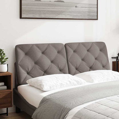 Cuscino Testiera Tortora 140 cm in Tessuto
