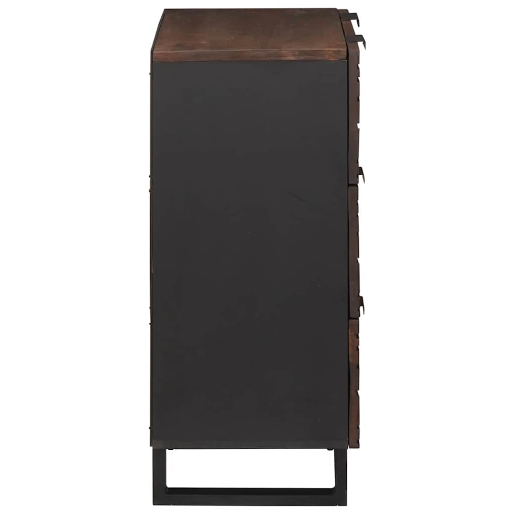 Set di Credenze con cassetto 2 pcs Noce 60 x 33,5 x 75 cm