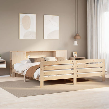 Giroletto senza Materasso 180x200 cm in Legno Massello di Pino