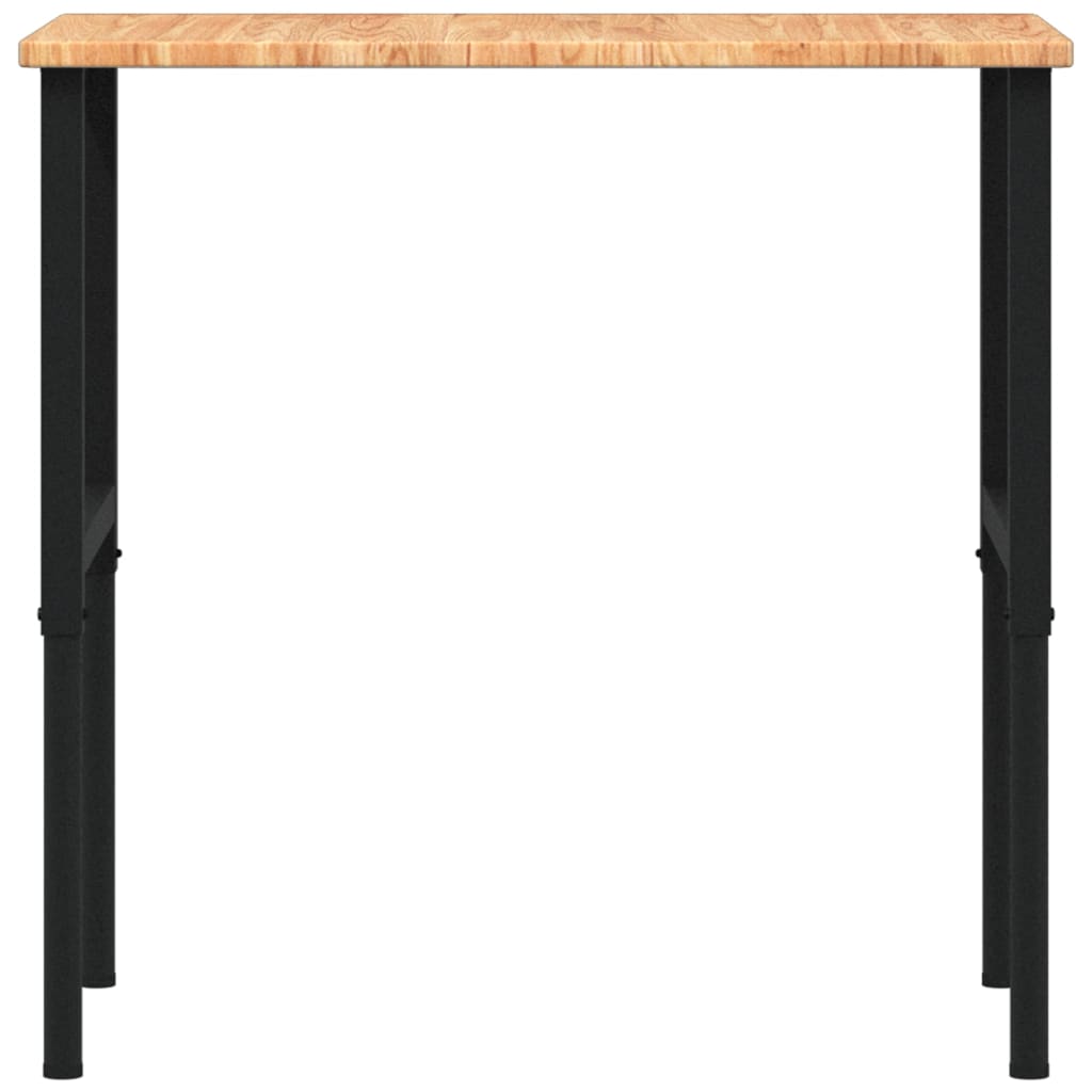 Banco Lavoro Marrone Chiaro 100x60x(71,5-98cm Legno di Rovere