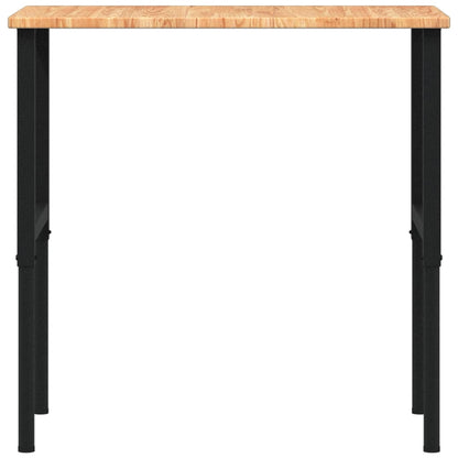 Banco Lavoro Marrone Chiaro 100x60x(71,5-98cm Legno di Rovere