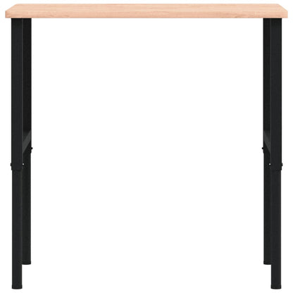 Banco da Lavoro 100x60x(71,5-98) cm Legno Faggio Rettangolare