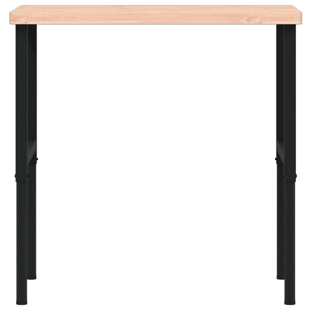 Banco Lavoro 100x60x(73-99,5) cm Legno di Faggio Rettangolare