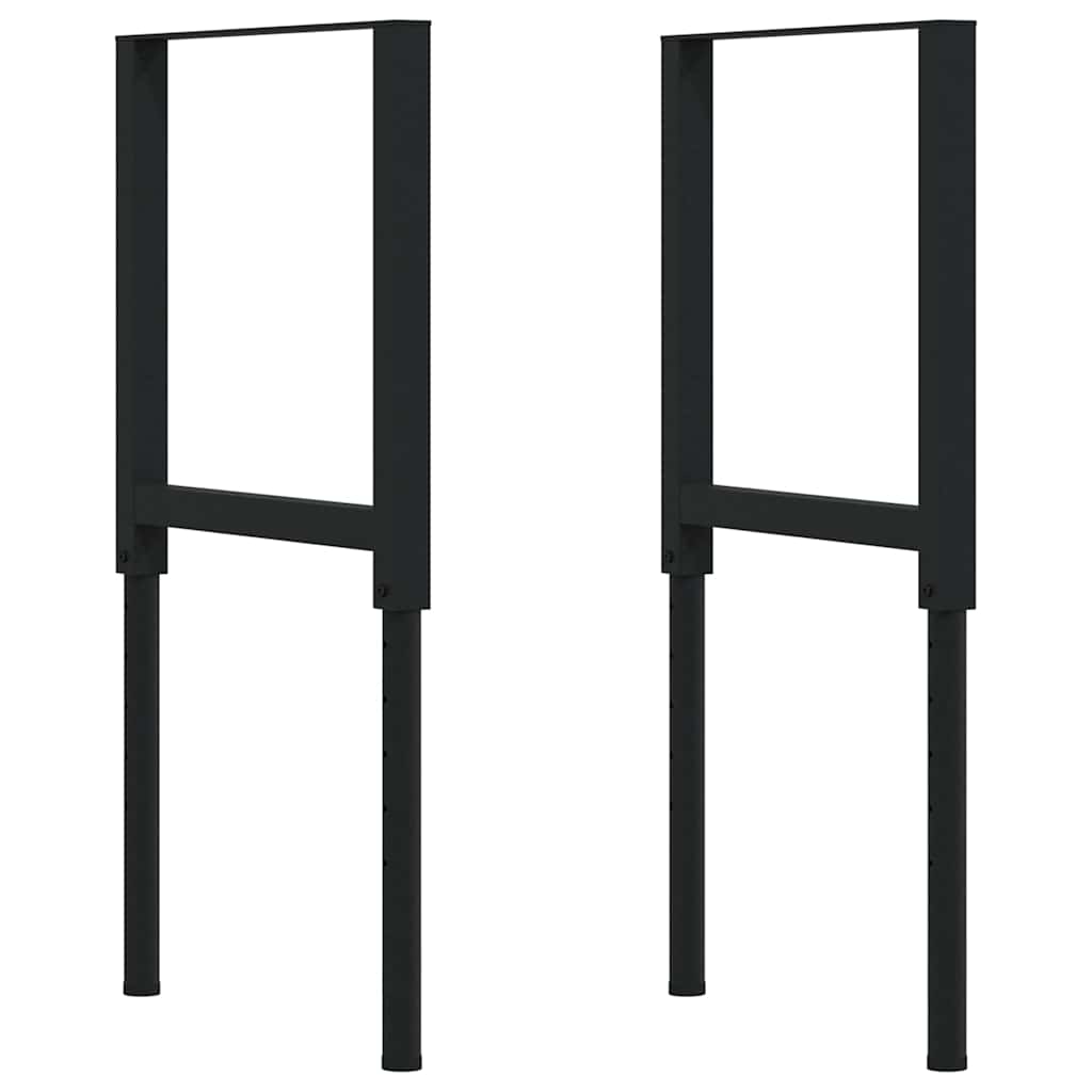 Banco Lavoro 100x60x(73-99,5) cm Legno di Acacia Rettangolare