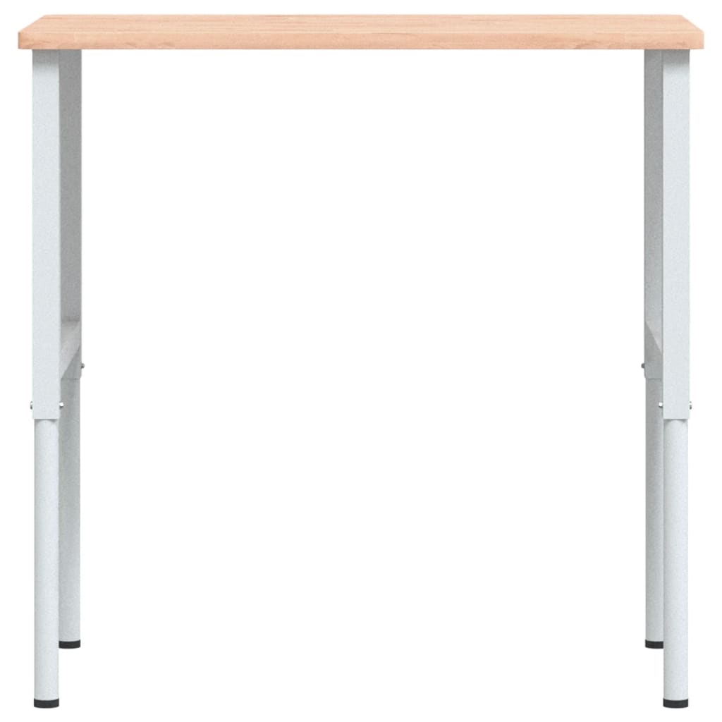 Banco da Lavoro 100x60x(71,5-98) cm Legno Faggio Rettangolare