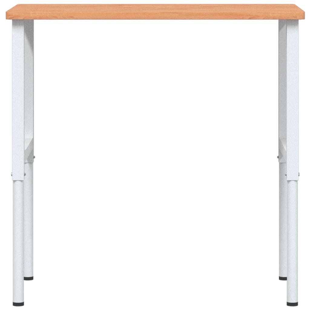Banco da Lavoro 100x60x(71,5-98) cm Legno Faggio Rettangolare