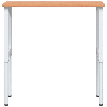 Banco da Lavoro 100x60x(71,5-98) cm Legno Faggio Rettangolare