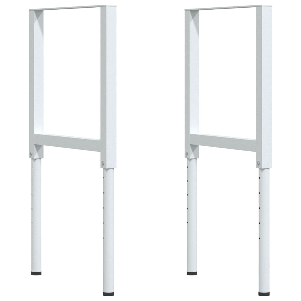 Banco Lavoro 80x60x(73-99,5) cm Legno di Faggio Rettangolare