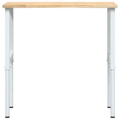 Banco da Lavoro 100x60x(71,5-98) cm Legno Massello Rovere