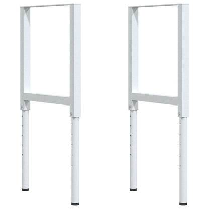 Banco da Lavoro 100x60x(71,5-98) cm Legno Massello Rovere