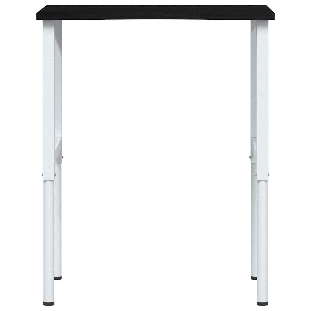 Banco Lavoro Marrone Scuro 80x60x(71,5-98) cm Legno di Rovere