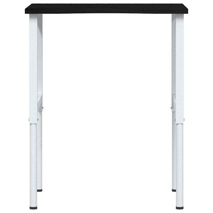 Banco Lavoro Marrone Scuro 80x60x(71,5-98) cm Legno di Rovere