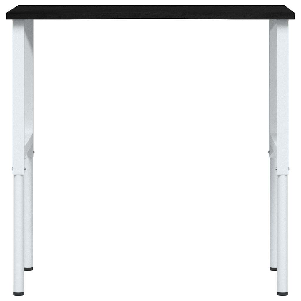 Banco Lavoro Marrone Scuro 100x60x(71,5-98) cm Legno di Rovere