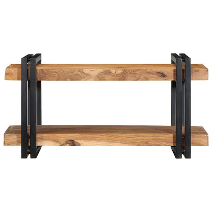 Mensola da Parete 70x33x35 cm Legno Massello di Acacia