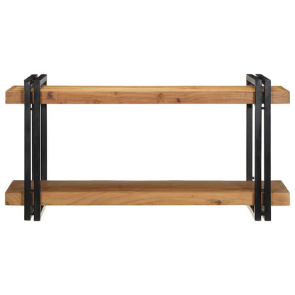 Mensola da Parete 90x33x45 cm Legno Massello di Acacia