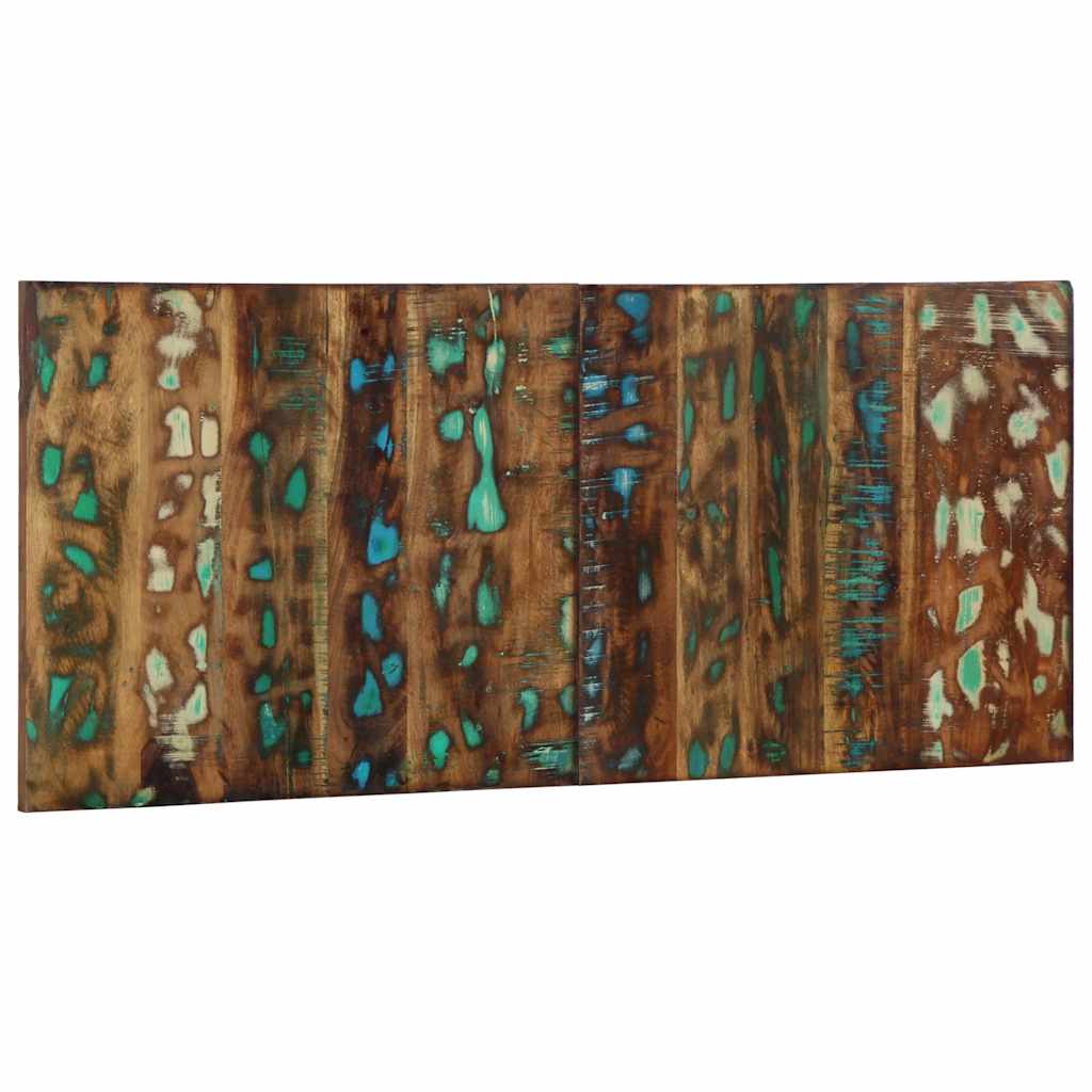Testiera Multicolore 120 cm in Legno Massello Recupero